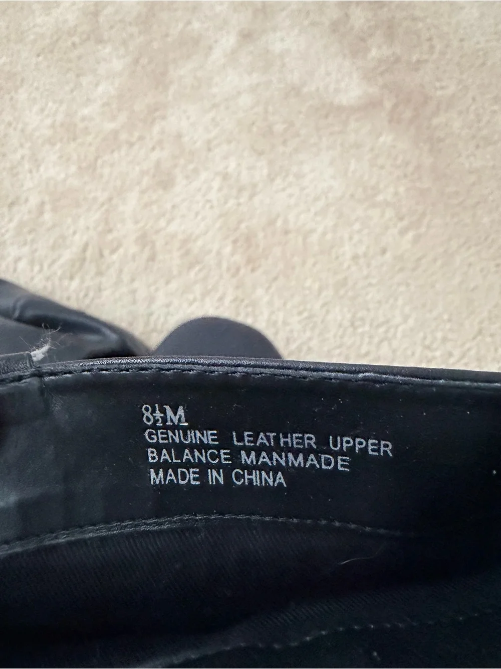 Nordstrom Black Leather Over-the-Knee Riding Boots